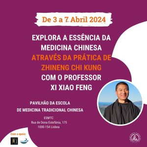 Explora a essência da Medicina Chinesa através da prática de Zhineng Chi Kung com o professor  Xi Xiao Feng